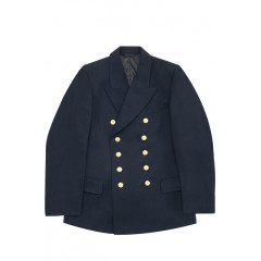 navy blue wool Reefer tunic jacket