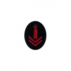 Tunic pactch Gun chief of medium artillery specialty trade insignia